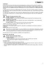 Preview for 5 page of Oase Profimax 7000 Operating Instructions Manual