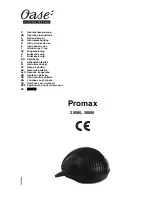 Oase promax 20000 Operating Instructions Manual preview