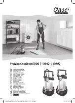 Preview for 1 page of Oase promax cleardrain 11000 Operating Instructions Manual