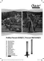 Oase ProMax Series Operating Instructions Manual preview