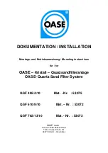 Preview for 1 page of Oase QSF 485/4/10 Dokumentation / Installation