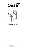 Предварительный просмотр 1 страницы Oase Skimmer 250 Operating Instructions Manual