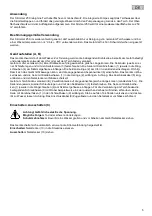 Предварительный просмотр 5 страницы Oase Skimmer 250 Operating Instructions Manual