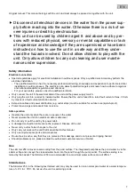 Предварительный просмотр 7 страницы Oase Skimmer 250 Operating Instructions Manual