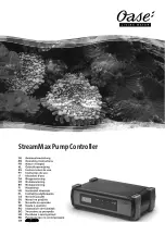 Oase StreamMax Pump Controller Operating Instructions Manual preview