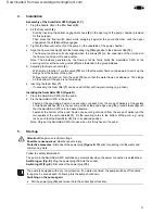 Предварительный просмотр 11 страницы Oase SwimSkim CWS Operating Instructions Manual