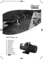 Preview for 1 page of Oase USP Classic 200 Operating Instructions Manual