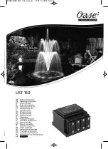 Oase UST 150 Operating Instructions Manual preview