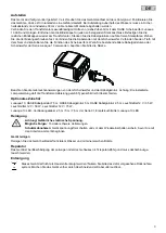 Preview for 3 page of Oase UST 150 Operating Instructions Manual