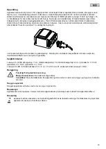 Preview for 19 page of Oase UST 150 Operating Instructions Manual