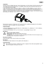 Предварительный просмотр 21 страницы Oase UST 150 Operating Instructions Manual