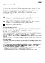 Preview for 3 page of Oase Varionaut 2/DMX/02 Operating Instructions Manual