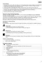 Preview for 9 page of Oase Varionaut 270 DMX/02 Operating Instructions Manual