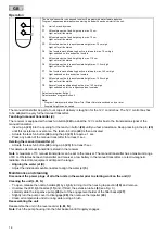 Предварительный просмотр 14 страницы Oase Water Quintet Operating Instructions Manual