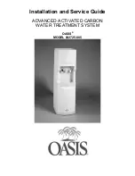 Предварительный просмотр 1 страницы Oasis 032725-005 Installation And Service Manual