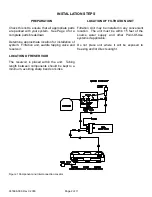 Предварительный просмотр 3 страницы Oasis 032725-005 Installation And Service Manual