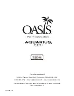 Preview for 10 page of Oasis 506335C User Manual