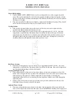 Preview for 7 page of Oasis B_1RREC Series Installation & Service Instructions Manual