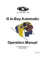 Preview for 1 page of Oasis Baywash i5 Operation Manual