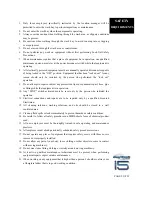 Preview for 9 page of Oasis Baywash i5 Operation Manual