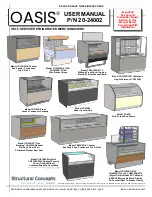 Oasis CO33R User Manual предпросмотр