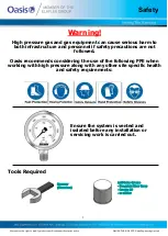 Preview for 2 page of Oasis DM104 Instruction Manual