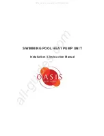 Oasis ELITE AC14 Installation Instructions Manual предпросмотр