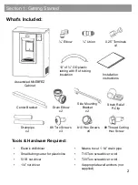 Preview for 2 page of Oasis NNEBFEZ Installation Instructions Manual