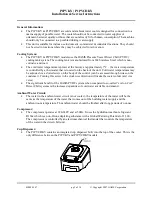 Preview for 3 page of Oasis P1PVCDKY Installation & Service Instructions Manual