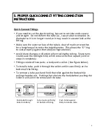 Preview for 6 page of Oasis PCP10EBF Installation Instructions Manual