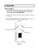 Preview for 10 page of Oasis PCP10EBF Installation Instructions Manual