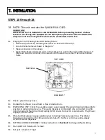 Предварительный просмотр 12 страницы Oasis PCPD10EBQ Installation Instructions Manual