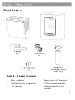 Preview for 2 page of Oasis PGN8EBF Installation Instructions Manual