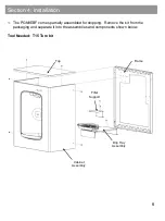 Preview for 8 page of Oasis PGN8EBF Installation Instructions Manual