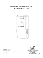 Preview for 24 page of Oasis PGN8EBF Installation Instructions Manual