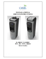 Preview for 1 page of Oasis POU_1RREC Series Installation & Service Instructions Manual