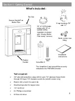 Предварительный просмотр 2 страницы Oasis Quasar 
PG8EBQ Installation Instructions Manual