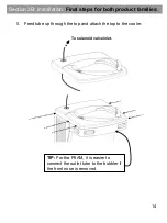 Предварительный просмотр 14 страницы Oasis Quasar 
PG8EBQ Installation Instructions Manual