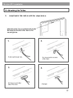 Предварительный просмотр 17 страницы Oasis Quasar 
PG8EBQ Installation Instructions Manual