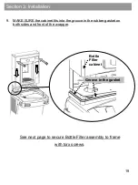 Предварительный просмотр 19 страницы Oasis Quasar 
PG8EBQ Installation Instructions Manual