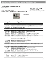 Предварительный просмотр 21 страницы Oasis Quasar 
PG8EBQ Installation Instructions Manual