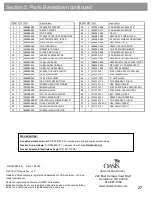 Предварительный просмотр 27 страницы Oasis Quasar 
PG8EBQ Installation Instructions Manual