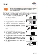 Preview for 11 page of Oasis RAPID PRO RP14 Installation & User Manual