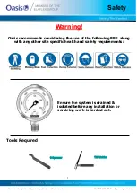 Preview for 2 page of Oasis SNV300 Series Instruction Manual