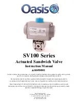 Oasis SV103 Instruction Manual preview