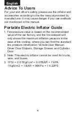 Preview for 8 page of Oasser P1 Operation Manual