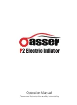 Oasser P2 Operation Manual предпросмотр