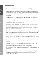 Предварительный просмотр 7 страницы Oasser P2 Operation Manual