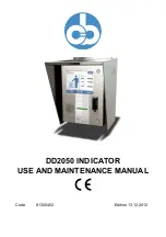 ob DD2050 Use And Maintenance Manual preview