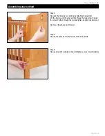 Preview for 5 page of OBaby Lisa Cot Bed Instructions Manual